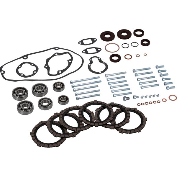 Set: Guarnizioni Del Motore, Cuscinetti A Sfera, Rondelle Frizione E Viti - Per Ts 125/150 (Vecchia Versione)-image