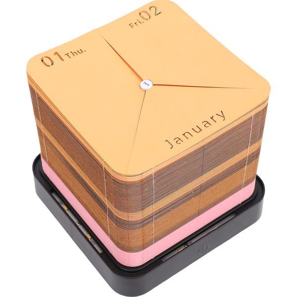 3D Art Calendar Memo Pad Creative Capybara Tear Away Paper Carving 3D Notepad Desktop Decoration With Light-image