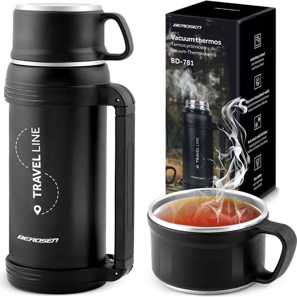 Thermos Sottovuoto 1500 Ml BD-781 Nero-image