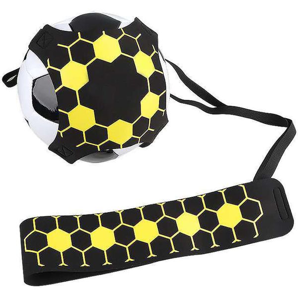 Dispositivo Di Allenamento Per Il Calcio Giallo, Nuova Edizione Stampata, Ausilio Di Guida Della Palla Per L'allenamento Della Tecnica-image