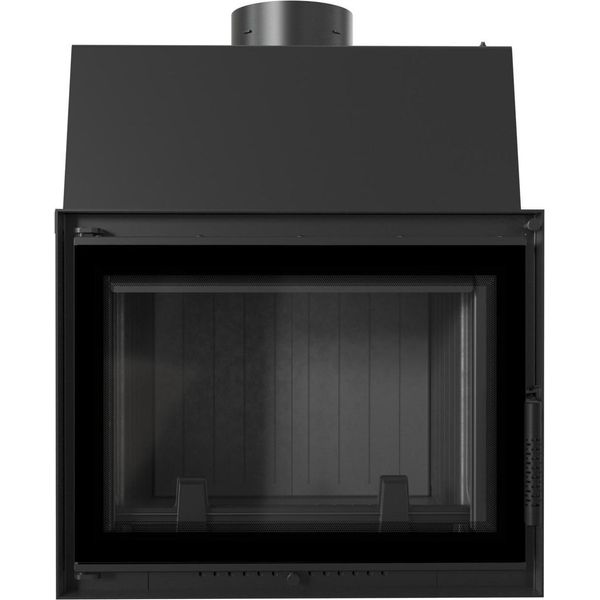 Inserto Camino Ad Acqua Kratki Zuzia Deco 12 Kw Ø 200 Rivestimento Nero-image