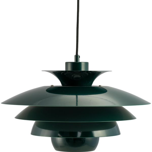 Lampada A Sospensione, Lampada A Sospensione, Lampada A Sospensione, Tavolo Da Pranzo, Lampada, Ejka Verde Scuro Edizione Speciale Dyberg Larsen-image