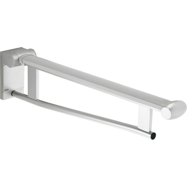 Keuco Plan Care Maniglia Di Sostegno Pieghevole 650 Mm Cromo/Bianco - 34902010651-image