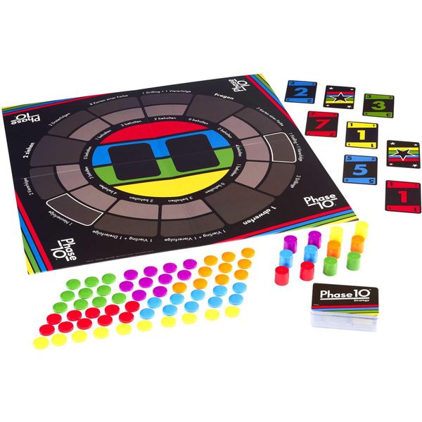 Mattel Games Phase 10 Gioco Da Tavolo Di Strategia, Gioco Di Società, Gioco Per Famiglie-image