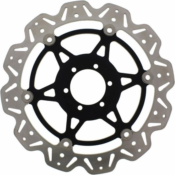 Disco Freno Flottante Ebc Vee VR2003BLK Anteriore D.320Mm 6 Bulloni-image