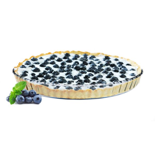 Teglia Per Crostate Ø28Cm Torta Di Frutta Teglia Per Quiche Teglia Da Forno Casseruola Vetro-image