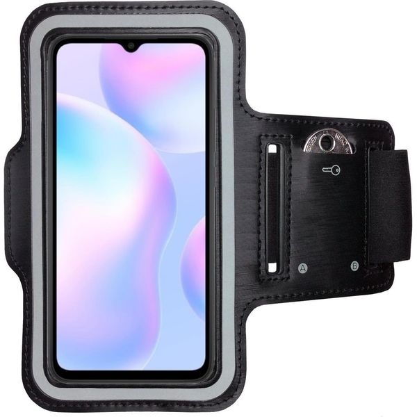 Fascia Da Braccio Sportiva Per Xiaomi Redmi 9C Sport Fitness Cover Fascia Da Braccio Telefono Cellulare In Esecuzione Cover-image