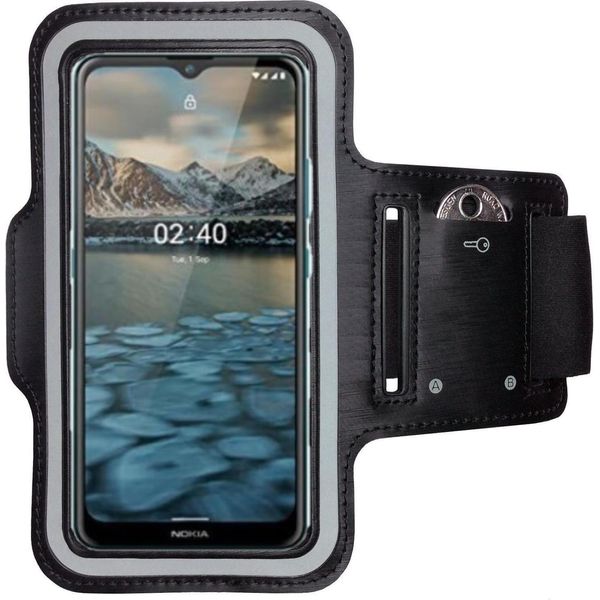 Fascia Da Braccio Sportiva Per Nokia 2.4 Sport Fitness Cover Fascia Da Braccio Per Telefono Cellulare Running Cover-image