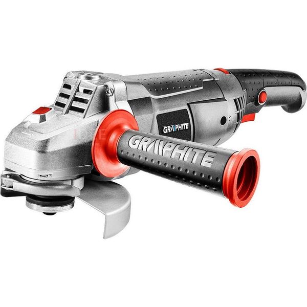 Graphite Smerigliatrice Angolare 1200W, 125 X 22,2 Mm Velocità Del Disco 3000-11000 Giri/Min-image
