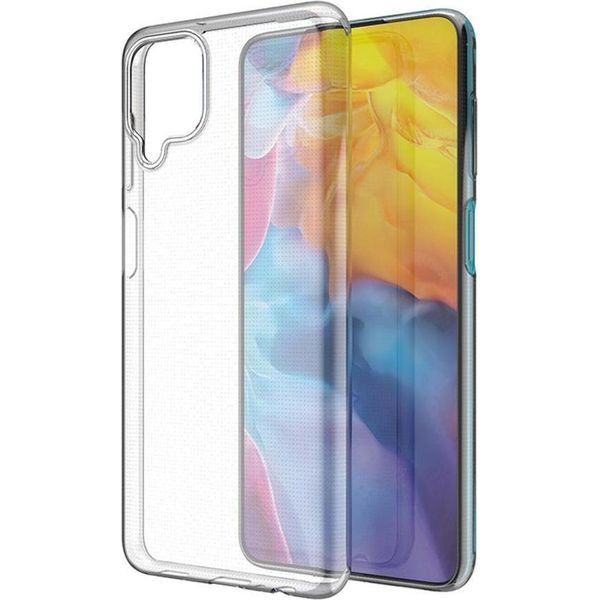 Custodia Per Samsung Galaxy M22 Custodia Del Telefono Cellulare Copertura In Silicone Custodia Paraurti Chiaro-image