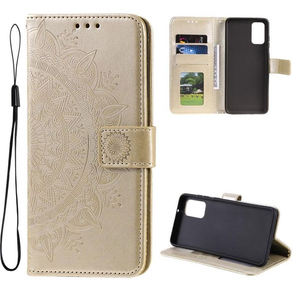 Custodia Per Samsung Galaxy M23 5G Custodia Per Telefono Cellulare Flip Cover Cover Protettiva Mandala-image