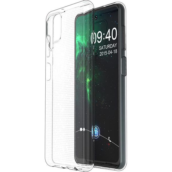 Custodia Per Samsung Galaxy A42 5G Custodia Del Telefono Cellulare Copertura In Silicone Caso Paraurti Chiaro-image