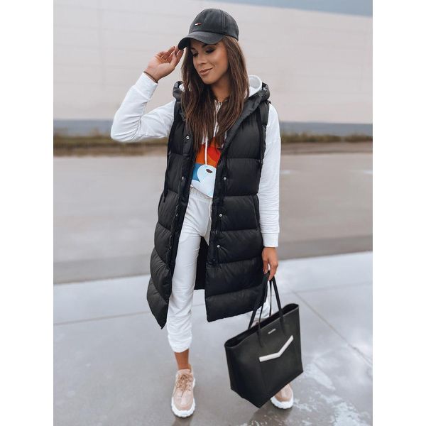 Gilet Trapuntato Da Donna Avia Nero S-image