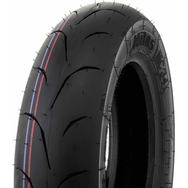 Pneumatico Mitas MC34 100/90-10 56P Tl Sportivo Omologazione Europea-image
