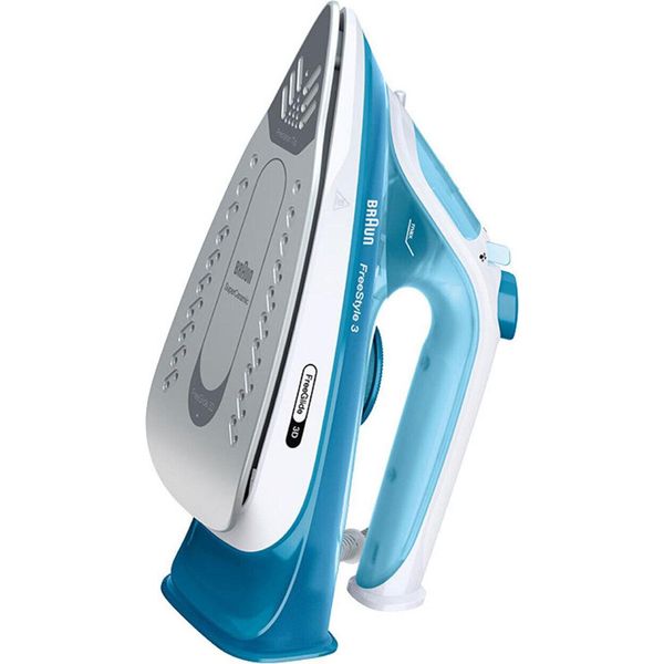 Braun Fi 3144 Bl Ferro Da Stiro A Secco E A Vapore Piastra In Ceramica 2400 W Blu (0127408002)-image
