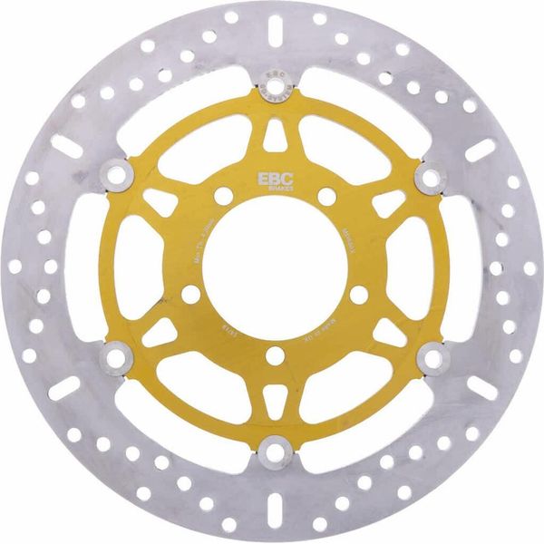 Disco Freno Flottante Ebc X MD886X D.310Mm 5 Bulloni Per Triumph-image