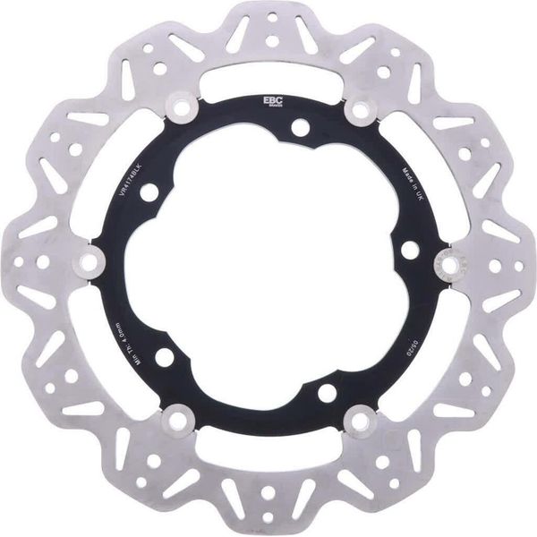 Disco Freno Flottante Ebc Vee VR4174BLK Anteriore D.290Mm 5 Bulloni Per Kawasaki-image
