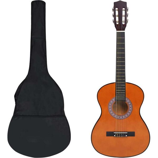The Living Store Set Di 8 Pezzi Di Chitarra Classica Per Bambini E Principianti 3/4 36""-image