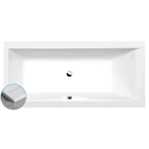 Vasche Da Bagno Polysan - Vasca Da Bagno 1600X750X480 Mm, Bianco 93611S-image