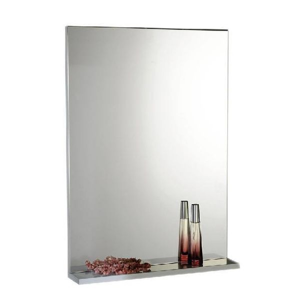 Aqualine Beta - Specchio 500X700X120 Mm, Con Mensola, Bianco 57396-image