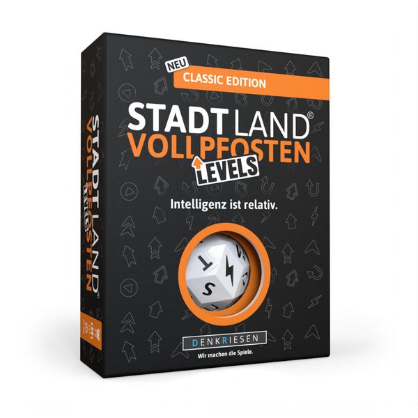 D & R Denkriesen Stadt Land Vollpfosten® - Livelli - Edizione Classica - ''L'intelligenza è Relativa'' DENSL601-image