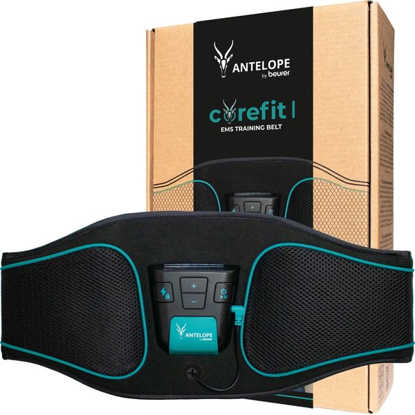 Beurer Unisex ? Cintura Corefit Antelope Ab Per Adulti Nero Turchese-image