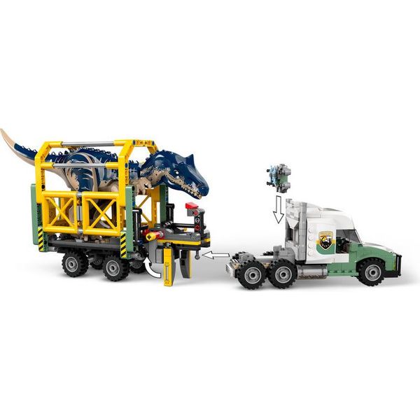 Lego Jurassic World Missioni Dinosauro: Allosaurus Transporter, Playset Di Dinosauri, Idea Regalo Per Bambini Con Le Minifigure Di Kenji, Darius E Yaz, Per Ragazzi E Ragazze Dagli 8 Anni In Su 76966-image