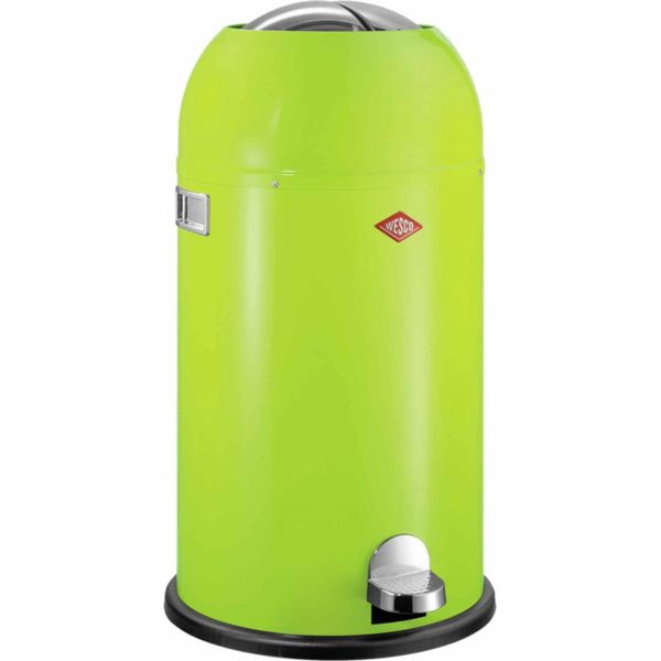 Wesco Kickmaster Soft. Cestino Per Rifiuti, 33 Litri, Verde Limone-image