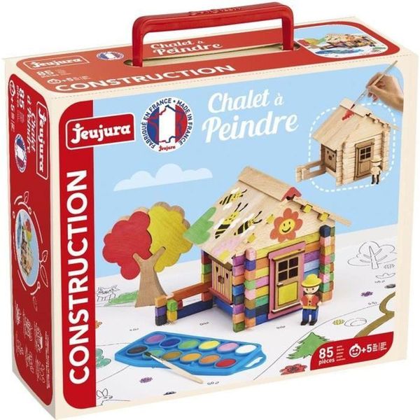 Gioco Di Costruzione Jeujura Chalet Da Dipingere-image