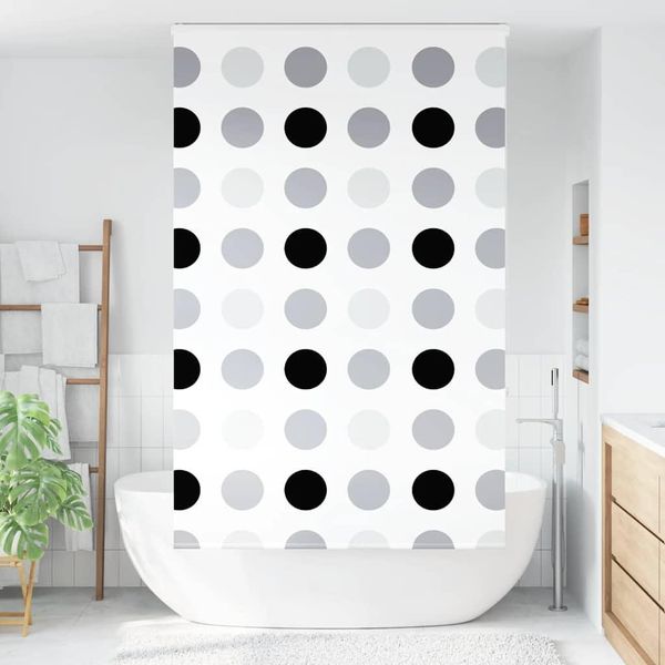 Vidaxl Tenda A Rullo Per Doccia Con Cassonetto 120X240 Cm Larghezza Del Tessuto 116 Cm-image