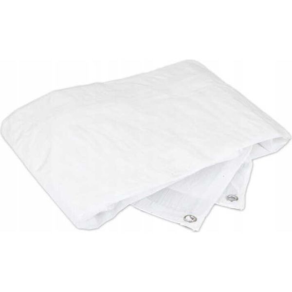 Foglio Di Copertura Bianco 4X5M Resistente E Impermeabile-image