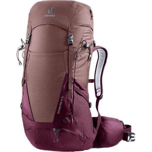 Plecak Turystyczny Damski Deuter Futura Pro 38 Sl - Ashrose/Cassis-image