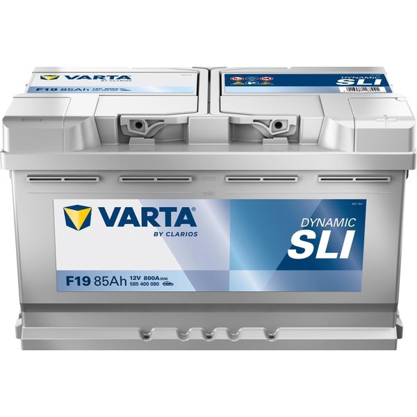 Varta Silver Dynamic 585 400 080 3162 F19 12 Volt 85 Ah 800 A/En Batteria Di Avviamento-image