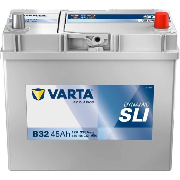 Varta B32 Blue Dynamic 12V 45Ah 330A Batteria Auto 545 156 033 Incl. 7,50 € Di Cauzione-image