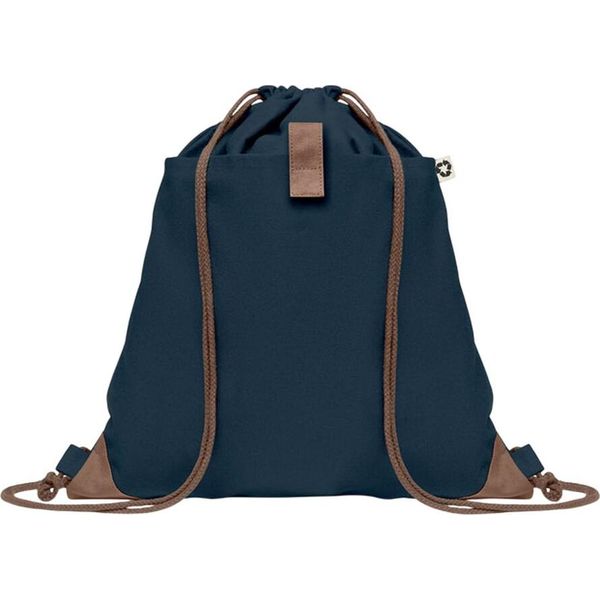 Midocean - Borsa Da Ginnastica "Panda"", Cotone Riciclato MO754 (Taglia Unica) (Blu Scuro)"-image