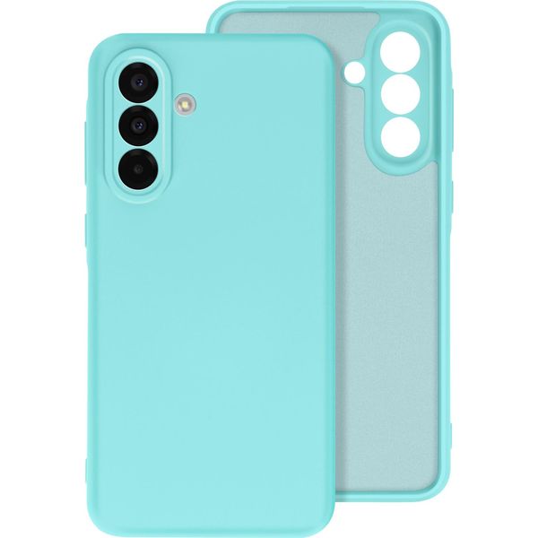 Avizar, Cover Per Samsung Galaxy A36 Semirigida Soft-Touch Antimacchia, Blu Turchese-image