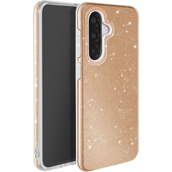 Avizar, Custodia Glitterata Per Samsung Galaxy A36 Antiurto Scintillante, Oro-image