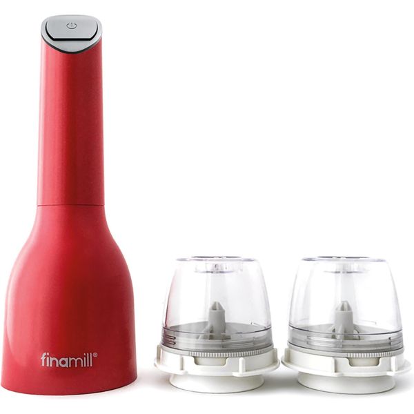 Finamill - Macina A Batteria Sangria Con Due Finapod Pro Plus-image