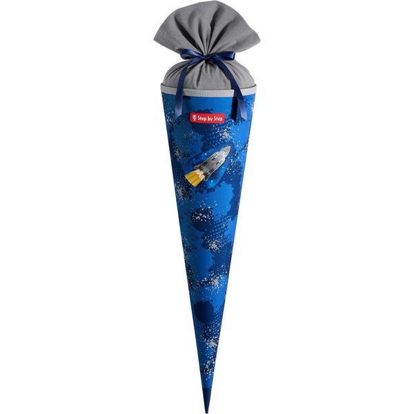 Step By Step Cono Della Scuola School Cone Rocket Novo Blu-image
