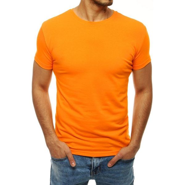 Dstreet T-Shirt A Manica Corta Ethemenia Uomo Arancione Chiaro Xl-image
