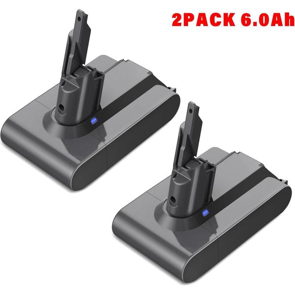 Batteria Ricaricabile Da 21,6 V, Capacità 6000 Mah, 2PACK 6,0 Ah-image