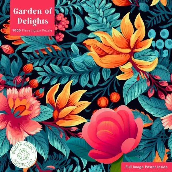 Puzzle Sostenibile Per Adulti Il Giardino Delle Delizie-image