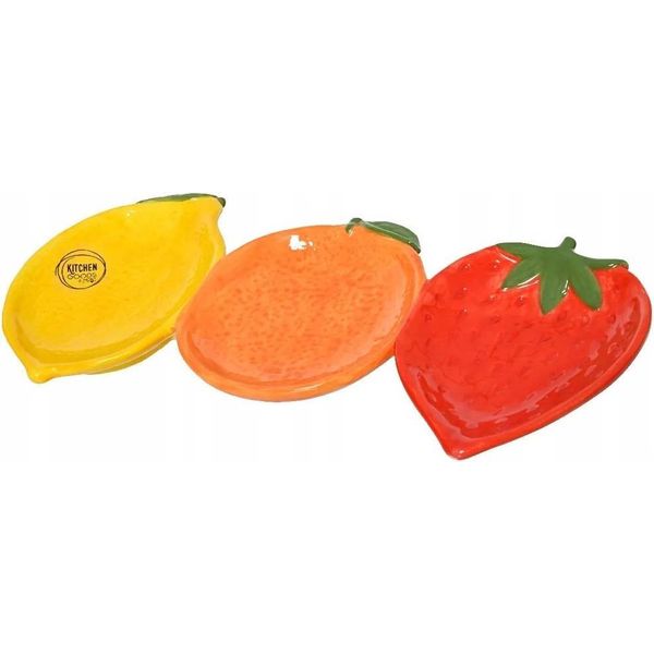 Piatto Rotondo Decorativo In Porcellana 30 Cm Motivo Frutta | Piatto Da Portata Multifunzionale-image