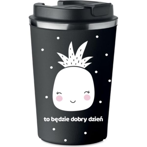 Tazza Termica Premium Con Stampa It's Going To Be A Good Day Pineapple 350Ml KT_024-image