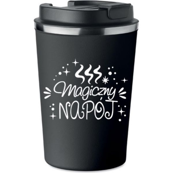 Tazza Termica Premium Con Impronta Magic Drink Caffè 350Ml 0,35L KT_013-image