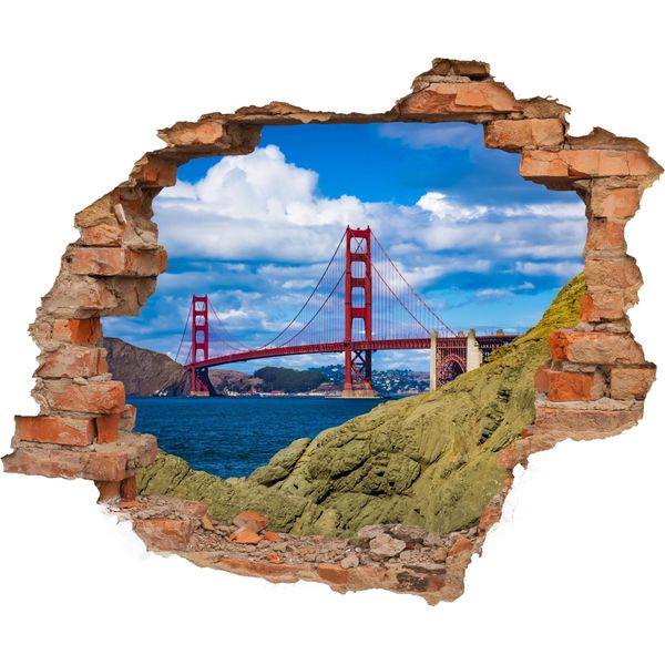 Tatuaggi 3D Su Muro Di Mattoni Con Vista-image
