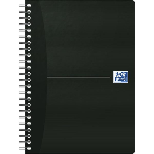 Quaderno A Spirale Oxford "Smart Black"", Din A5, Nero, A Righe"-image