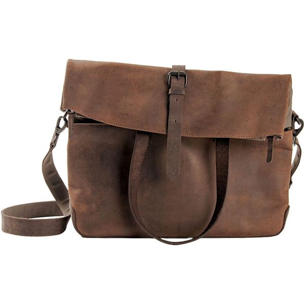 Harold's Pelle Borsa Da Ufficio Laptop Bag Con Scomparto Per Laptop Twister Businessbag Natur Marrone-image