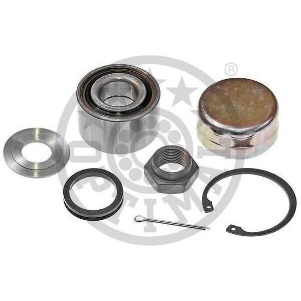 Set Di Cuscinetti Ruota Posteriori Optimal Adatti Per Peugeot 106 Ii Hatchback (1A, 1C) 56 Mm 602322L-image