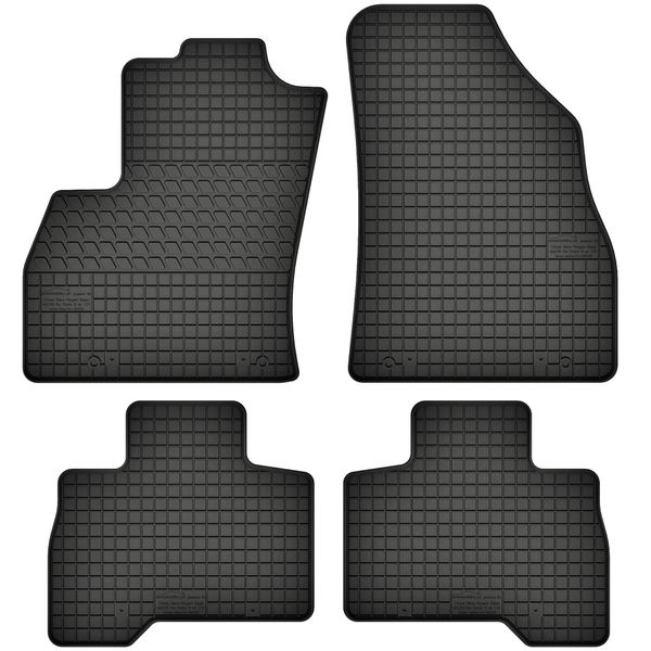 Tappetini In Gomma Adatti Per Citroen Nemo (2008-2017) Set Di Tappetini In Gomma Nero + Tappo-image